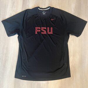 Nike Dri-Fit Florida State Seminoles FSU Tee Shirt Mens XXL Athletic Fit